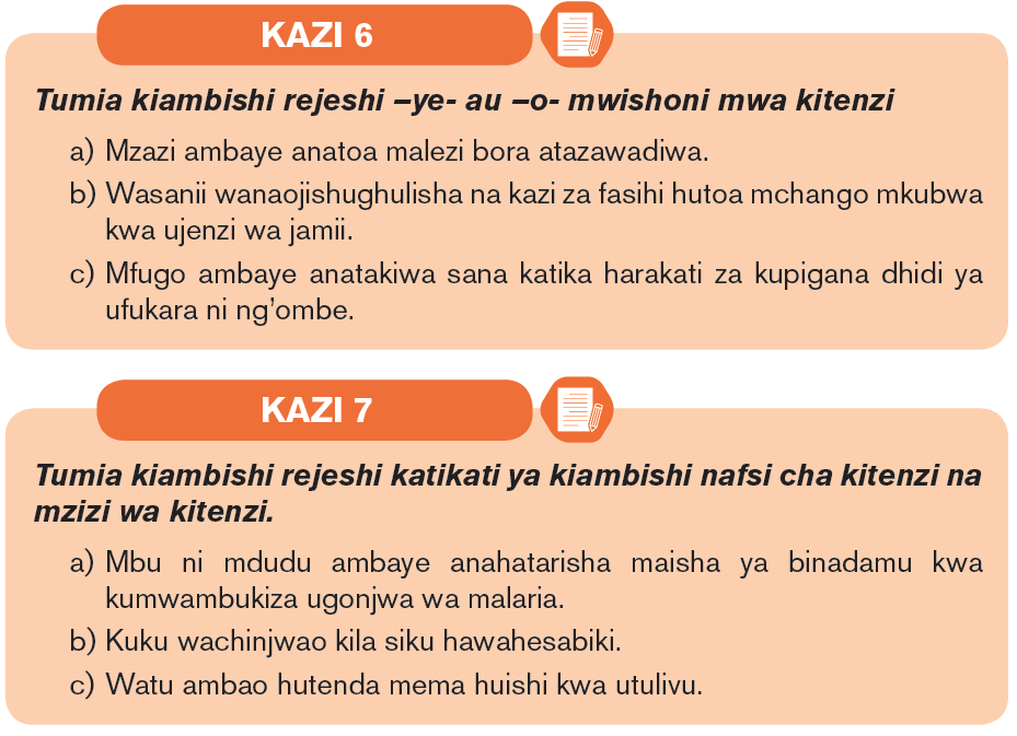 Course Kiswahili LE, Topic MADA YA 8 UHAKIKI WA KAZI ZA FASIHI ANDISHI